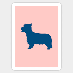 West Highland Terrier Dog Coloured Silhouette Sticker